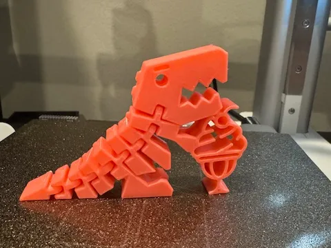 Flexi Rex with Ice Cream