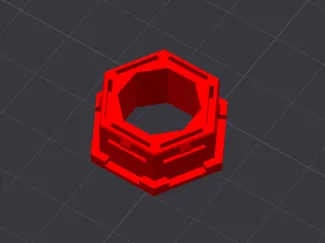 Clip multiboard to honeycomb connector