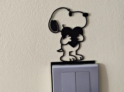 Snoopy Light Switch / Outlet Decoration – Model 38