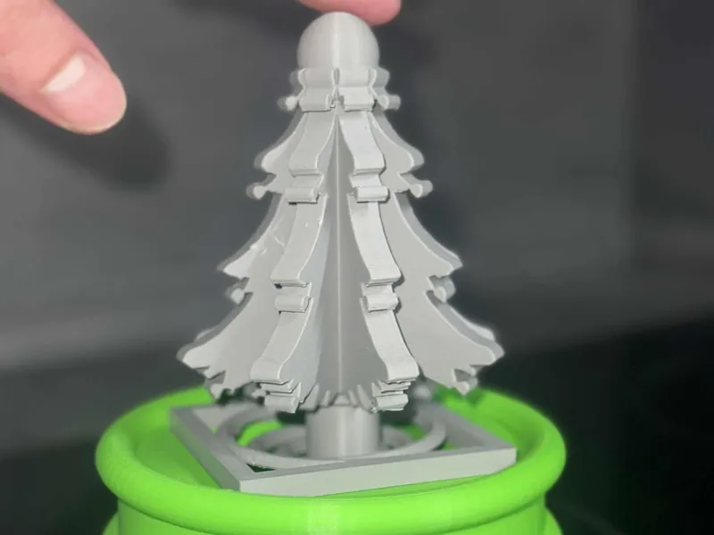 Christmas flexible decoration