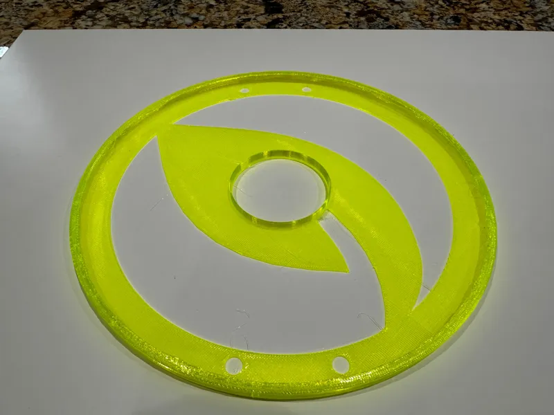 Adapted eSun spool rim in TPU with lip