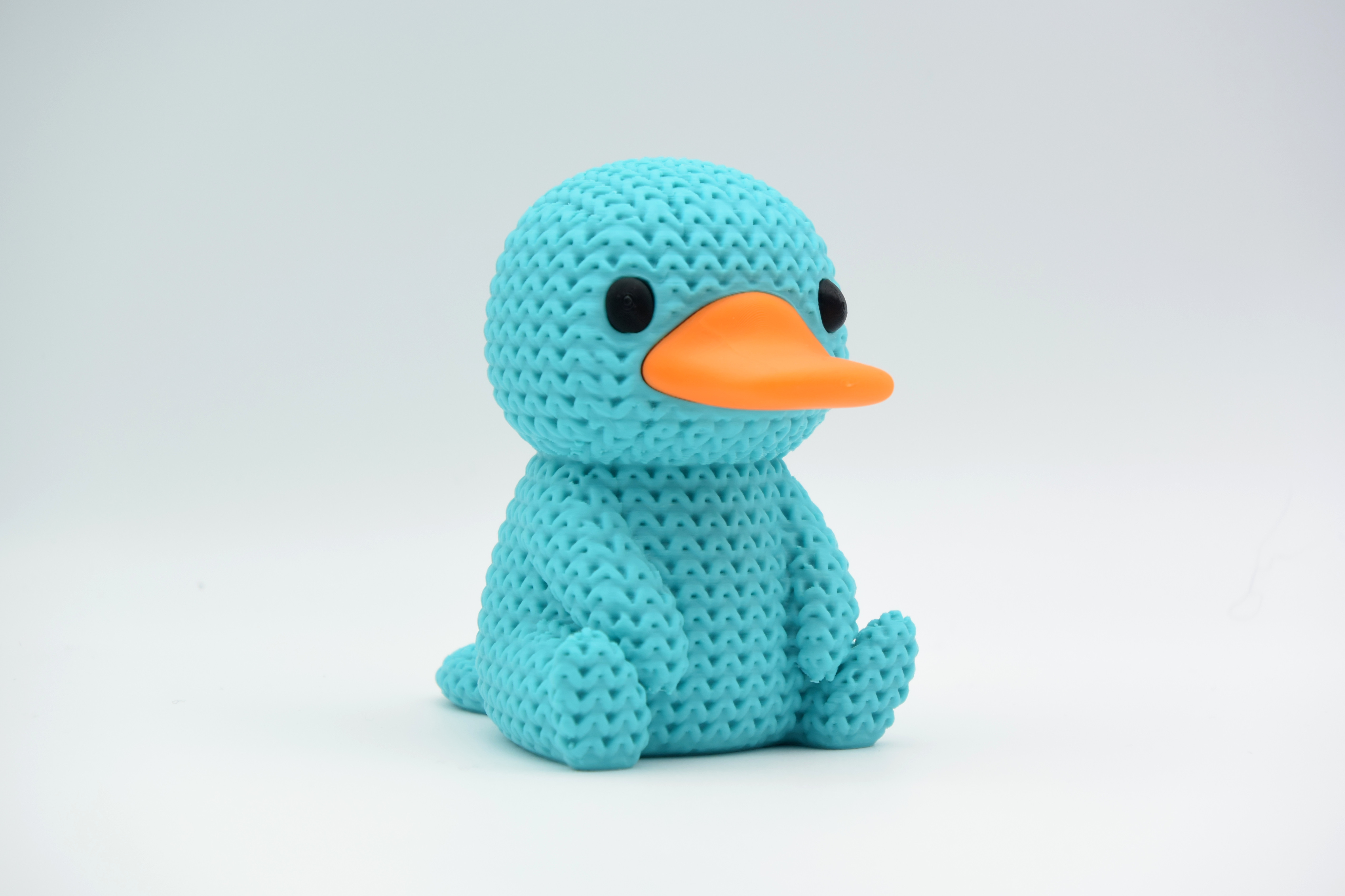 Miniatura 1 do modelo 3D Knitted Platypus