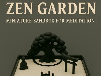 Peaceful Zen Garden