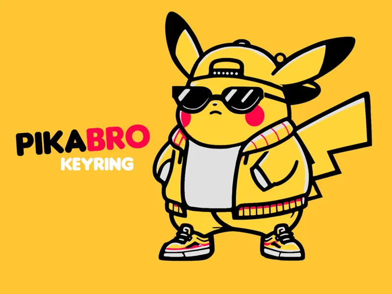 Urban Pikabro Keyring