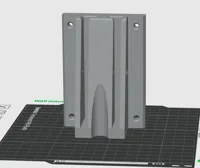 4 Point Wall Mount and Cable Canal - A1 mini supported