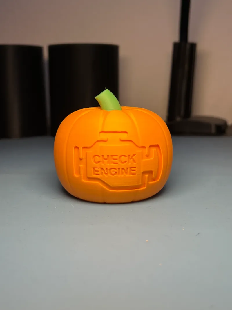 Check Engine Pumpkin