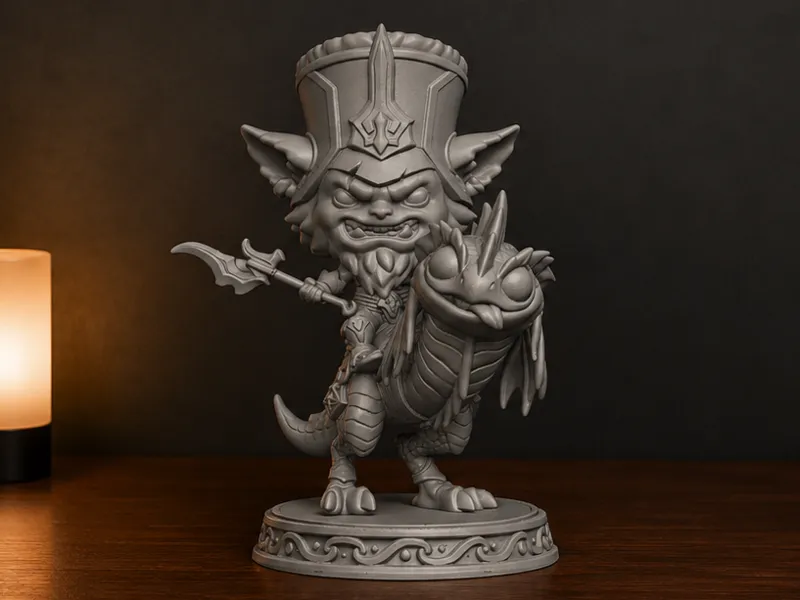 Kled & Skaarl – League of Legends 3D