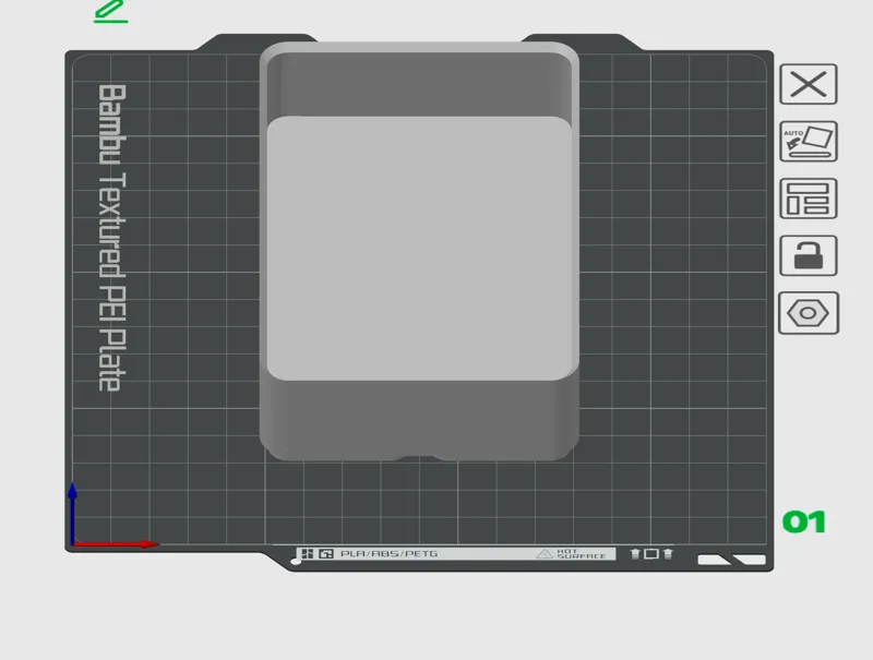 Gridfinity Bin 2x3x4