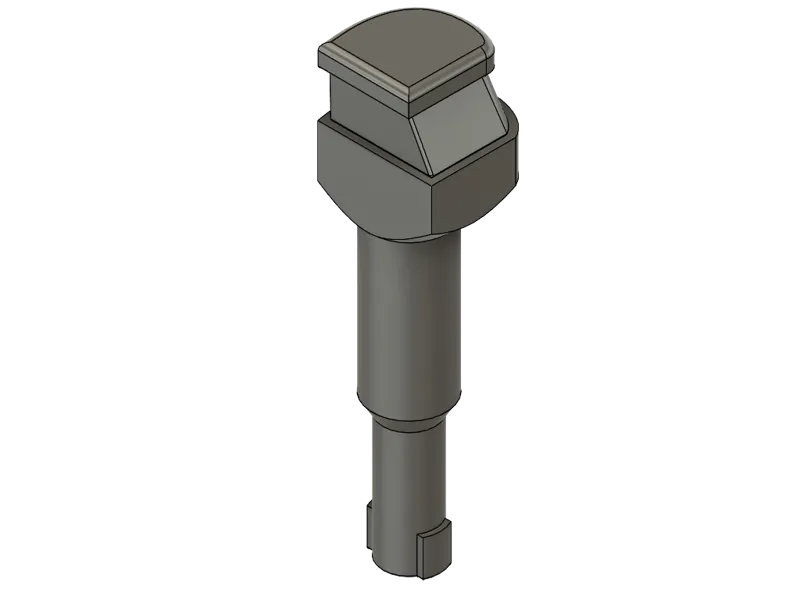 Opel/Vauxhall Zafira A trunk cover pin 