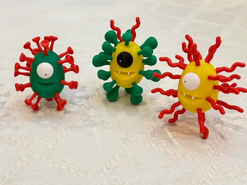 Germ Character Modular Builder Set - Bacterium