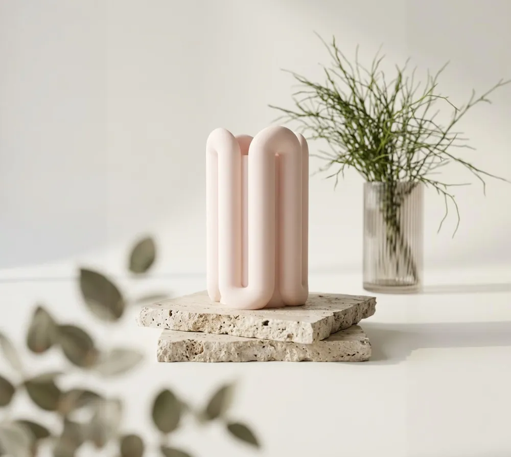 Wibble Aesthetic Vase. Modern Funky Vase - Free 3D Print Model
