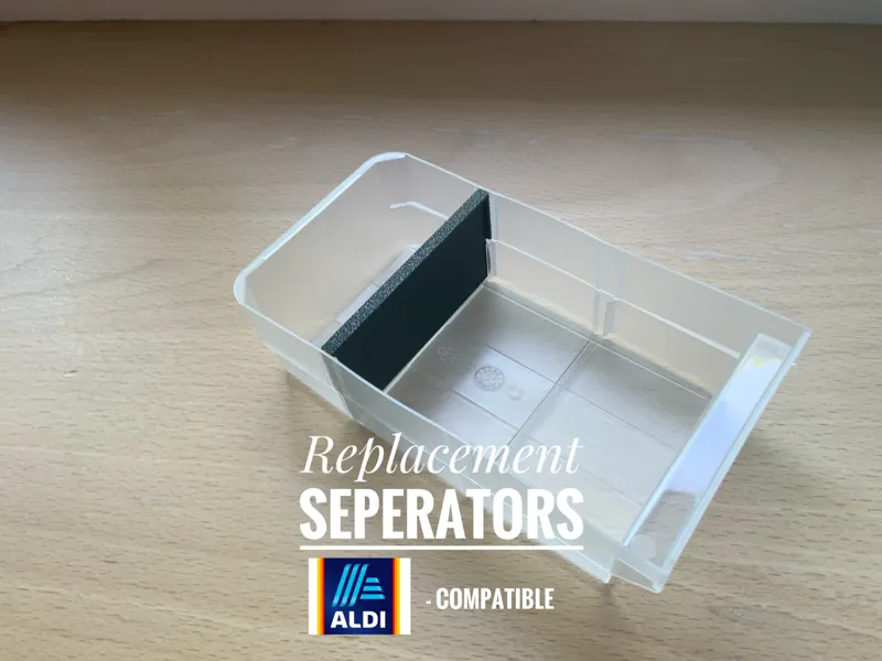 Separators for Aldi - Kleinteilemagazin