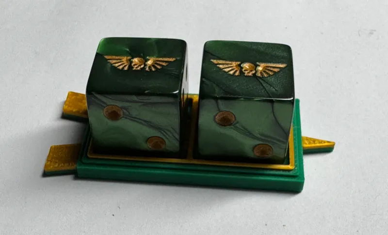 Dice HP Marker for TableTop - Imperial Guard