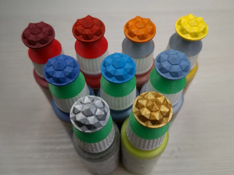 Mushroom Bottle Topper for Vallejo/ArmyPainter