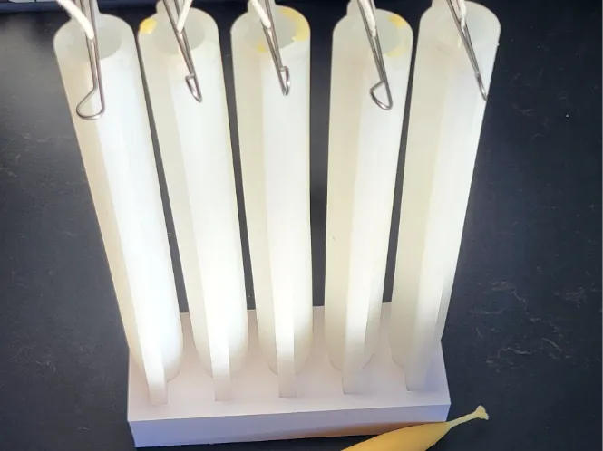 Support Moule Bougie silicone