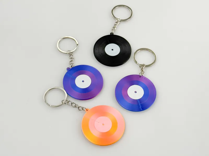 Viny Record Keyring with NFC