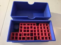 200% (150% die), modified box lid for easy sliding on & off
