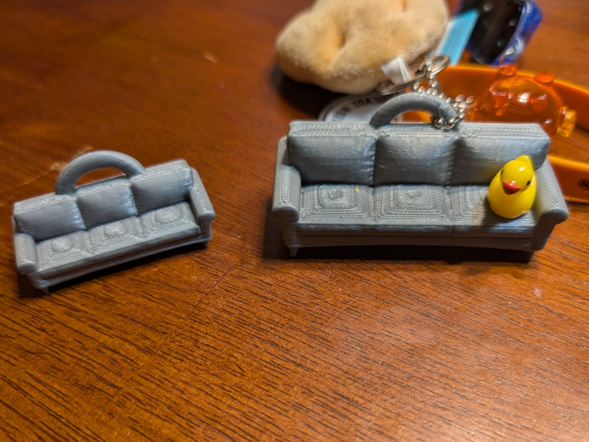 Couch Keychain - Fun Mini Couch Charm