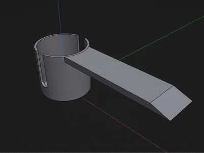 Wheelchair cup holder 