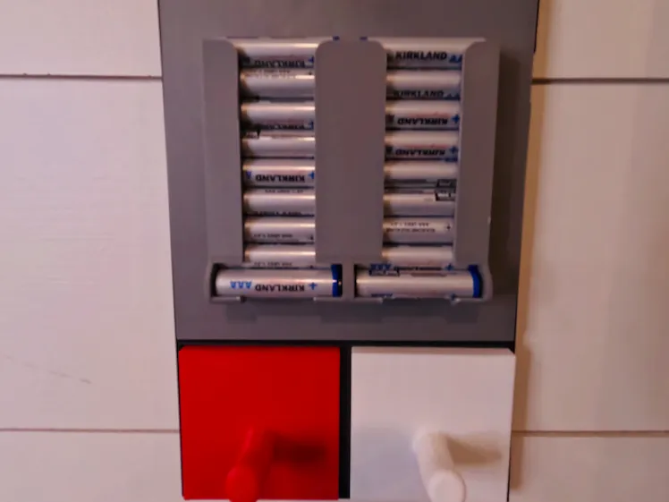 AAA Battery Dispenser - Worby Organizer