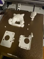 0.2mm layer, 3 walls, 10% infill - 1 plate and in 1 color