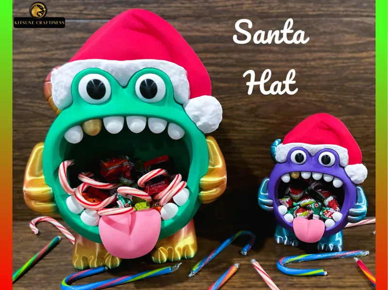 Candy Monster, Santa Hat ONLY