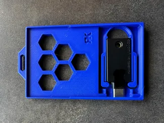Yubikey Badge Holder