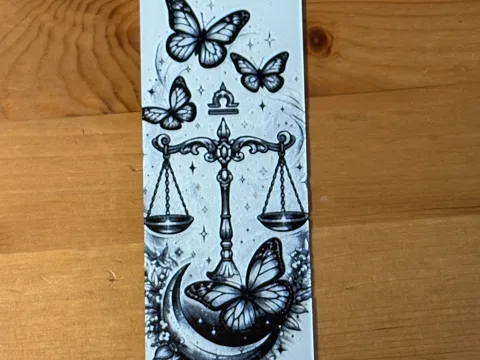 Accesorio de lectura: Butterfly Bookmark — referencia de MakerWorld