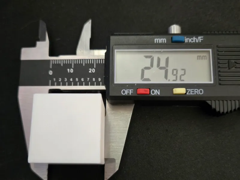 25mm Calibration Cube
