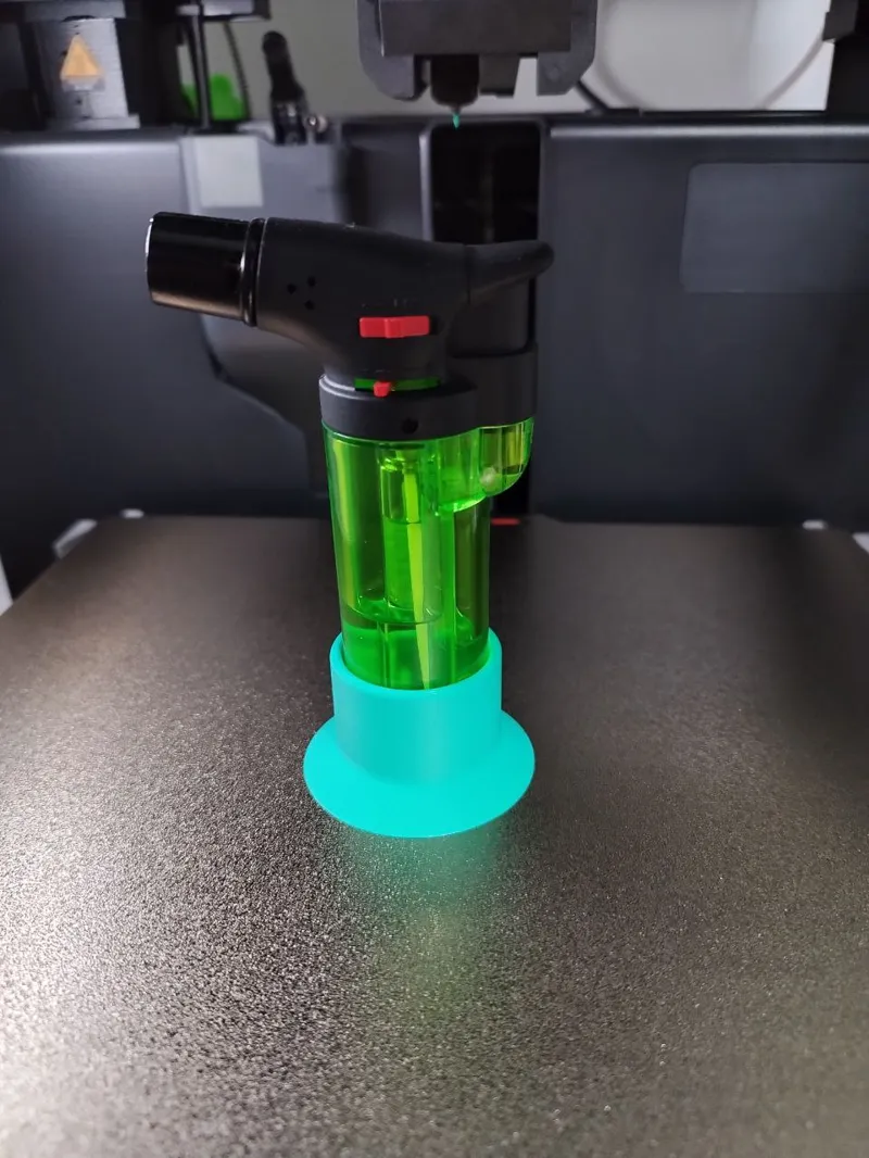 Torch lighter support