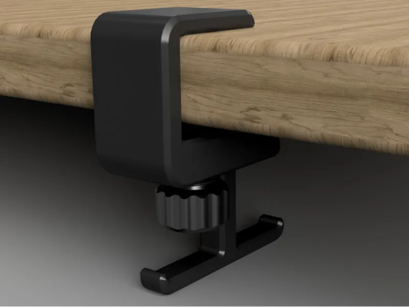 Desk Side Clamp Hanger Hook