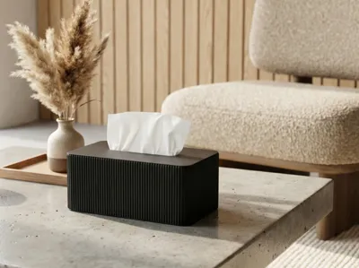 NubCrate - Modern Tissue Box Cover
