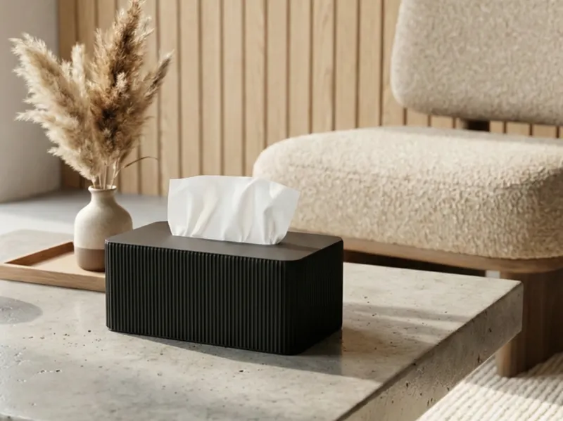 NubCrate - Modern Tissue Box Cover