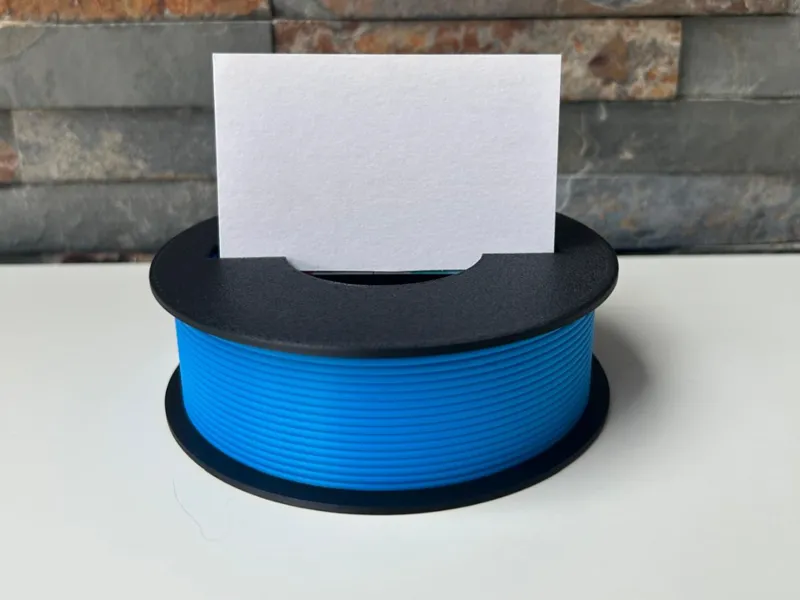 Filament Spool Business Card Holder