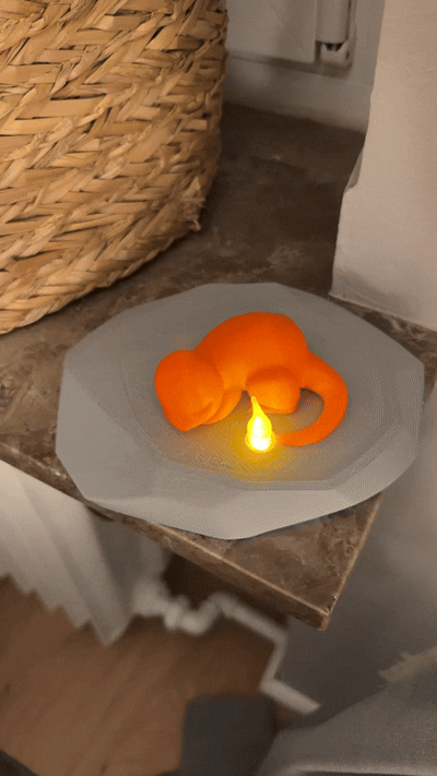 Miniatura 1 do modelo 3D Charmander Night Light
