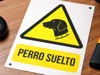 Loose Dog Notice Sign