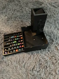 Boîte, tour et plateau à dés magnétiques — photo 2