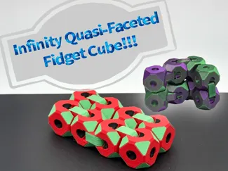Infinity quasi-faceted cube