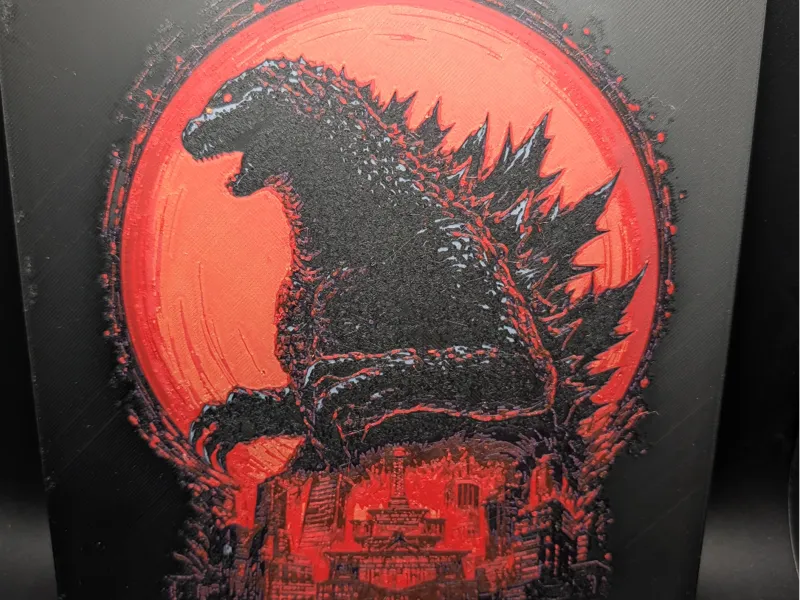 Godzilla Hueforge