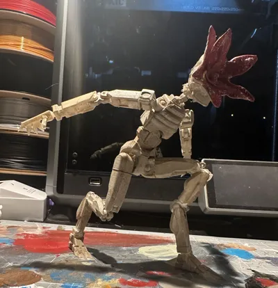 Dekoratif Demagorgon Kukla Süs Koleksiyonluk Hediyelik