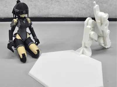 3mm Action figure stand (no ams-no supports)