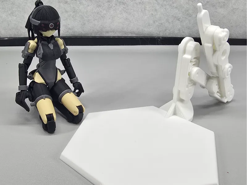 3mm Action figure stand (no ams-no supports)