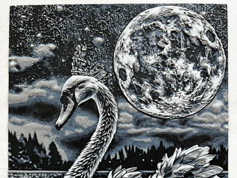 Swan Princess Hueforge