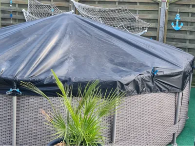 Pool cover for 12-sided pool (Intex 366)