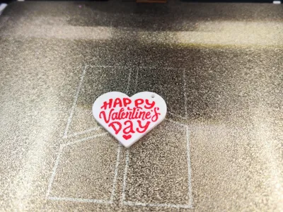 Valentine's Day keychain