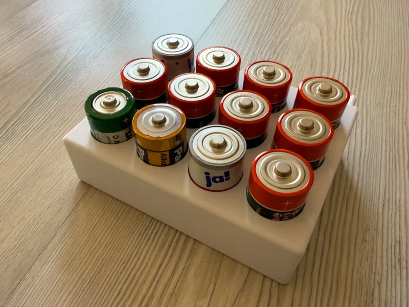Skadis battery mount for Type C (Baby)