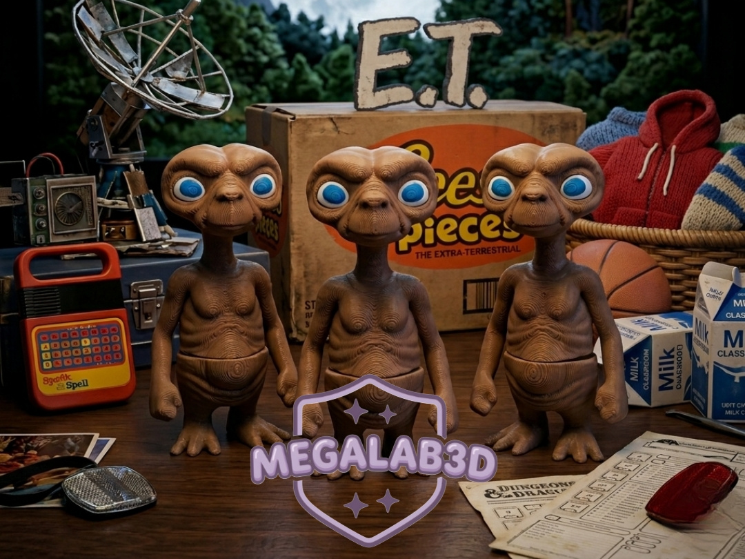 E.T. FLEXI – PRINT IN PLACE MegaLab3d