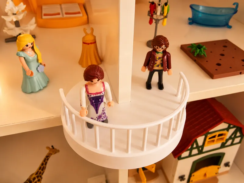 Playmobil Kallax balcony