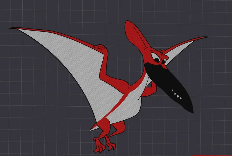 Baboo, dinosaurus 1