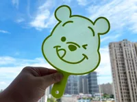 小熊维尼扇子